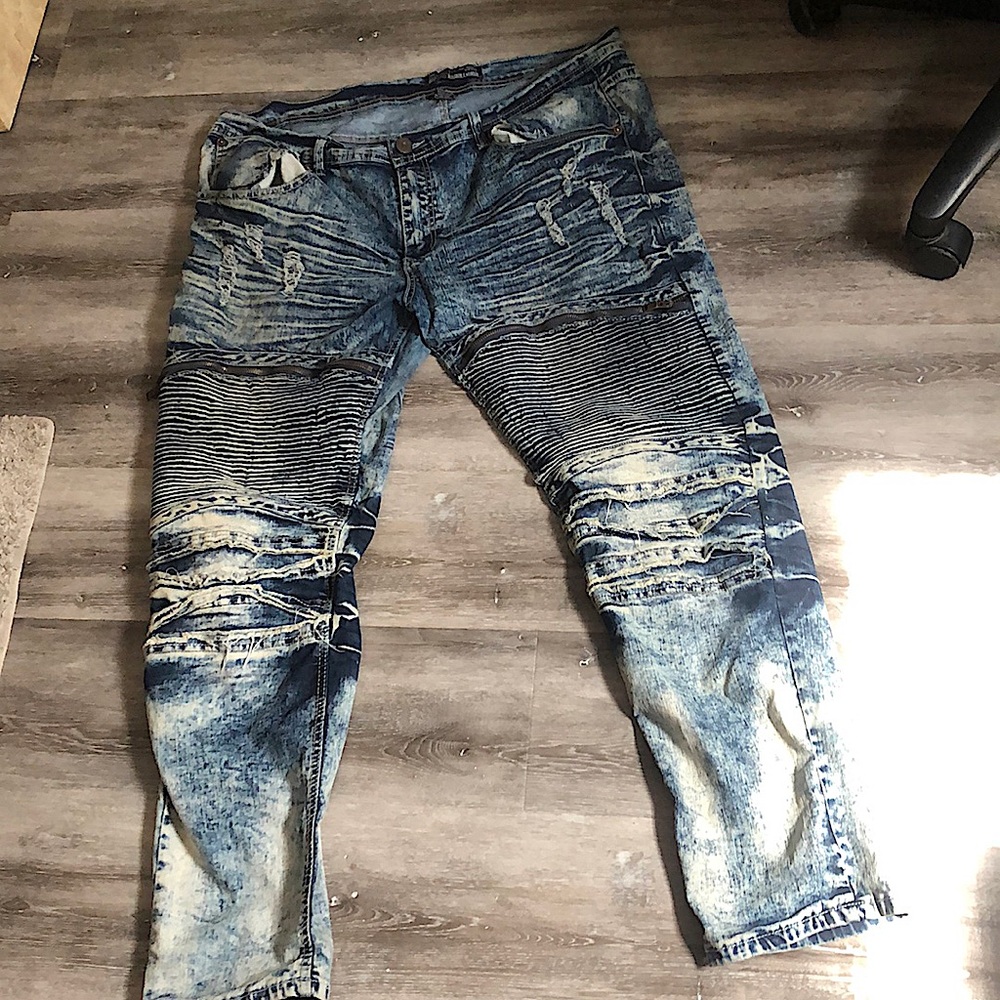 BIKER JEANS 40/32 BLECKER & MERCER